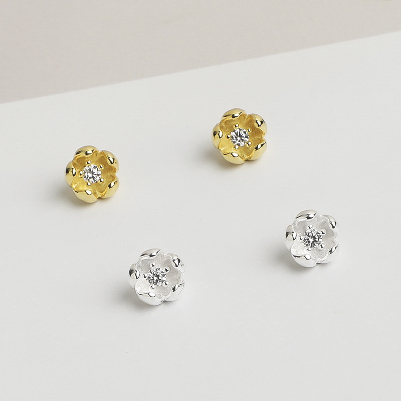 Jewelry Making In La - Dije de Flor Mini de Plata