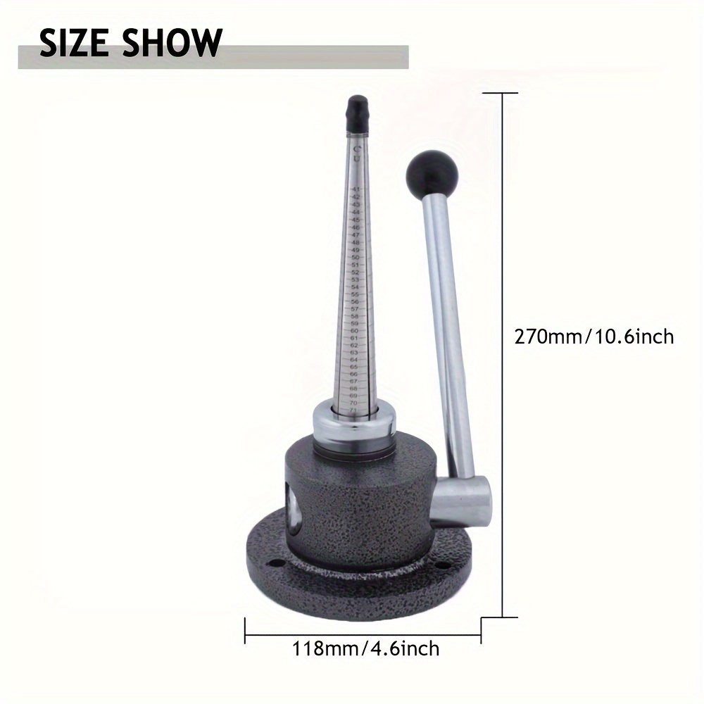 Mandril medidor de anillos con - Jewelry Making Machines reseña y precio
