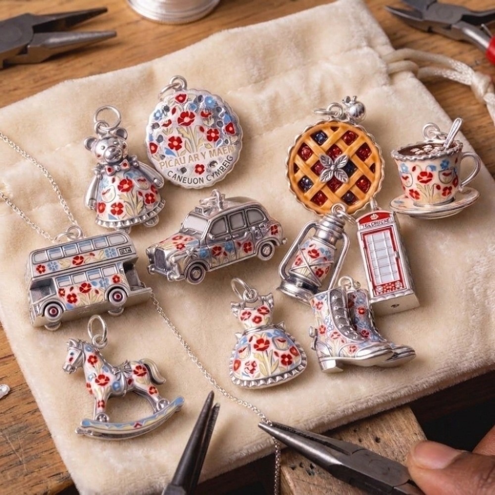 Adorables colgantes de acero i - Jewelry Making London reseña y precio