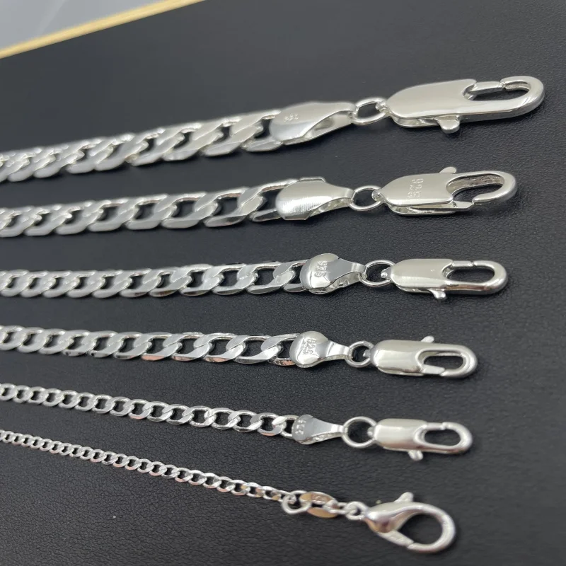 Collar de plata de ley 925 par - Lobster Clasp Silver reseña y precio